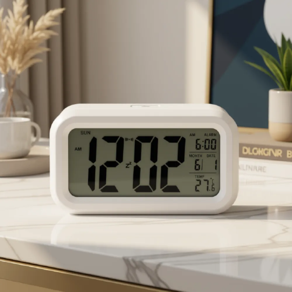 [42361] 42361 GILTANA ALARM CLOCK 3 ' ' 13.5X4.8X7.4 CM WT