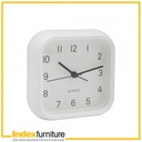 42363 FOSH ALARM CLOCK 4" 10.3X10X4.4 CM WT