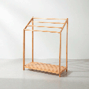 42371 ASHLEY TOWEL RACK WITH SHELF 70 x 31.2 x 90 cm. CM NT