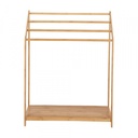 42371 ASHLEY TOWEL RACK WITH SHELF 70X31.2X90 CM NT