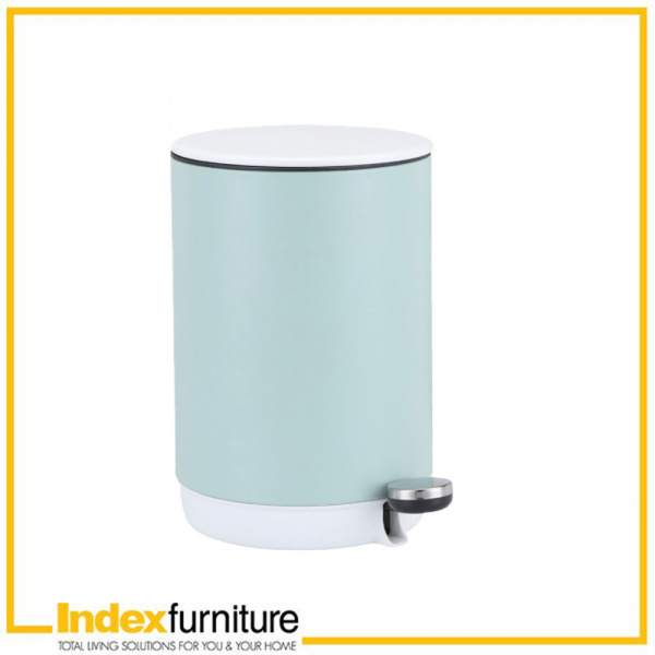 42404 FIORA STEP BIN 5L 20.4X27.8X30.5CM GN/WT