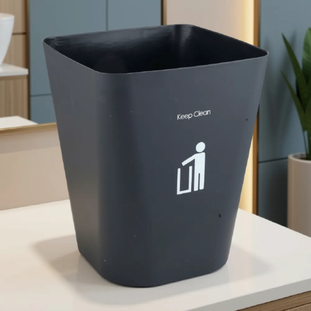 [42416] 42416 BIN SQUARE TRASH CAN 5.5 L 19X19X23.5 CM BK