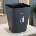 42416 BIN SQUARE TRASH CAN 5.5 L 19X19X23.5 CM BK