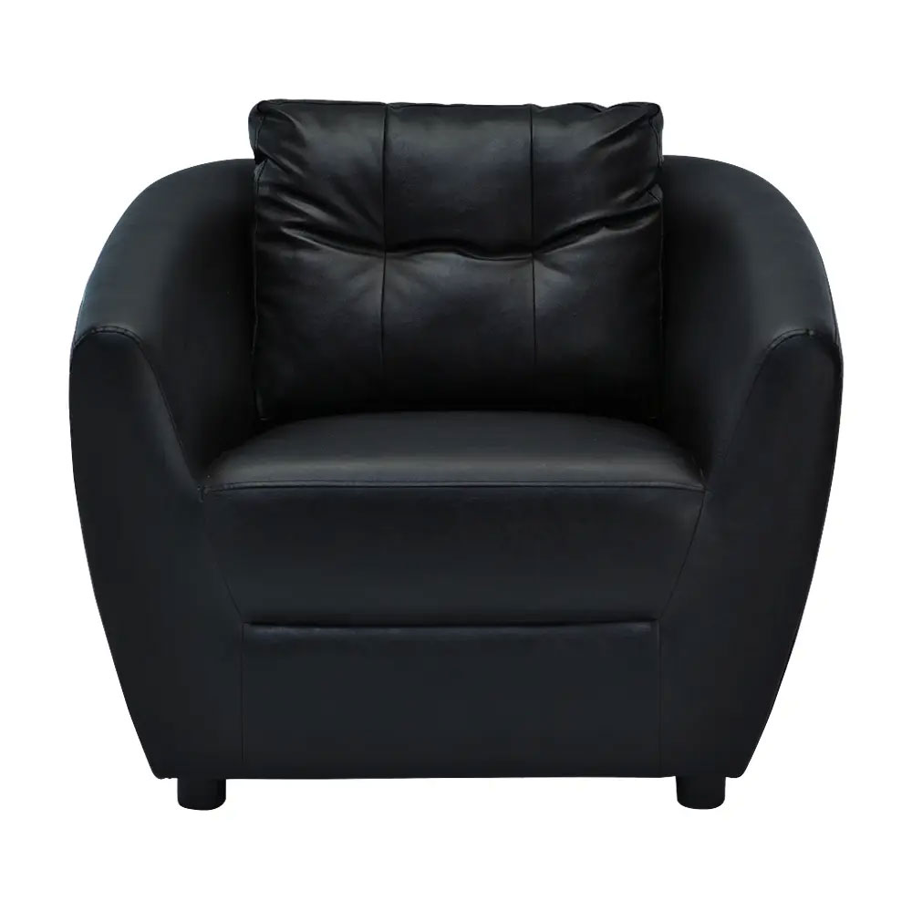 42482 MAX PVC 1/S SOFA BK 95X80X86CM