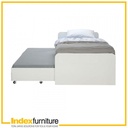42507 DUO BED 3.5FT WT, 122.4 X 208.2 X 80CM