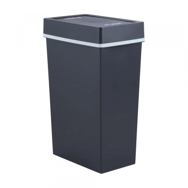 [42514] 42514 SLIM SWING BIN 40LITRE BK, 24.8X38X60.7 CM