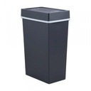 42514 SLIM SWING BIN 40LITRE BK, 24.8X38X60.7 CM