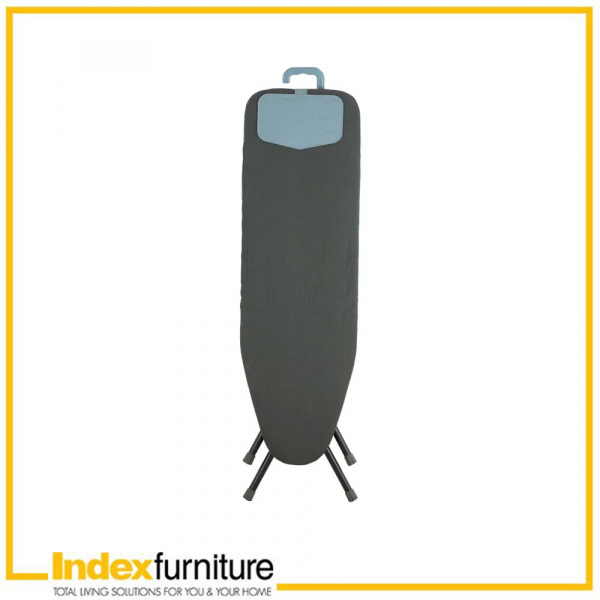 42522 ERMES 5-STEP STEAM IRONING BOARD BK, 38X122X93CM