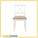42526 FEMMIE DINING CHAIR# PQ002C6 WT, 43X51X85.5CM