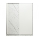 42533 P-VAVA SL WD 160CM WT/FTM 160X59.7X200CM