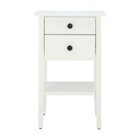 42534 SANTORINI NIGHT TABLE WT, 41X35X65CM