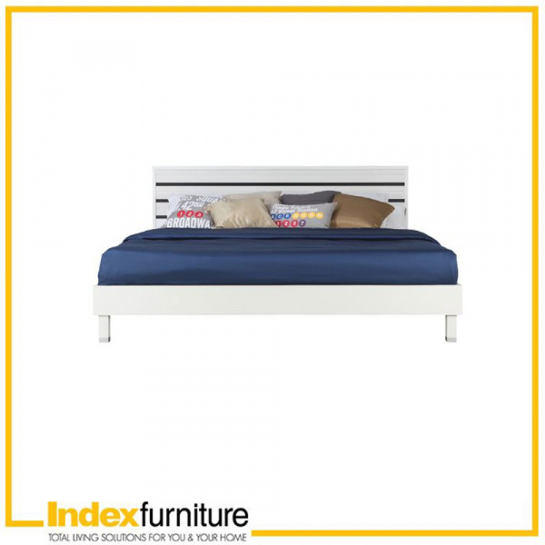 51533 METRO PLUS BED 5FT WT/BK