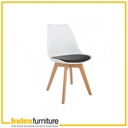51578 KIEL PLASTIC CHAIR WT/NT