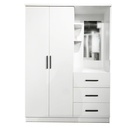 39273 WARDROBE 2 DOOR 3 DRAWER CUM DRESSER  GV AD2D3WD 