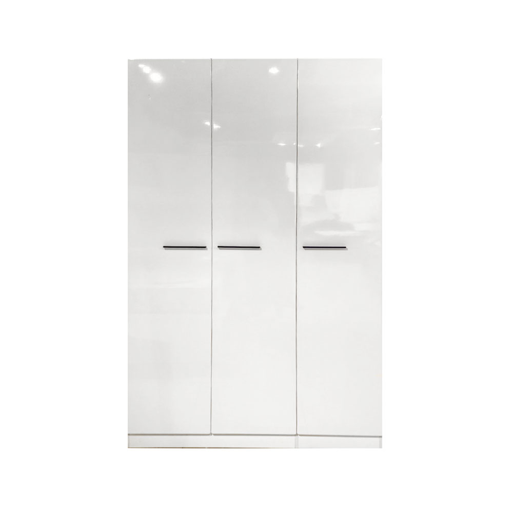 39277 WARDROBE 3 DOOR - WHITE 1.2X0.56X2M -BS-5500A(QL)