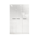 39277 WARDROBE 3 DOOR - WHITE 1.2X0.56X2M -BS-5500A(QL)