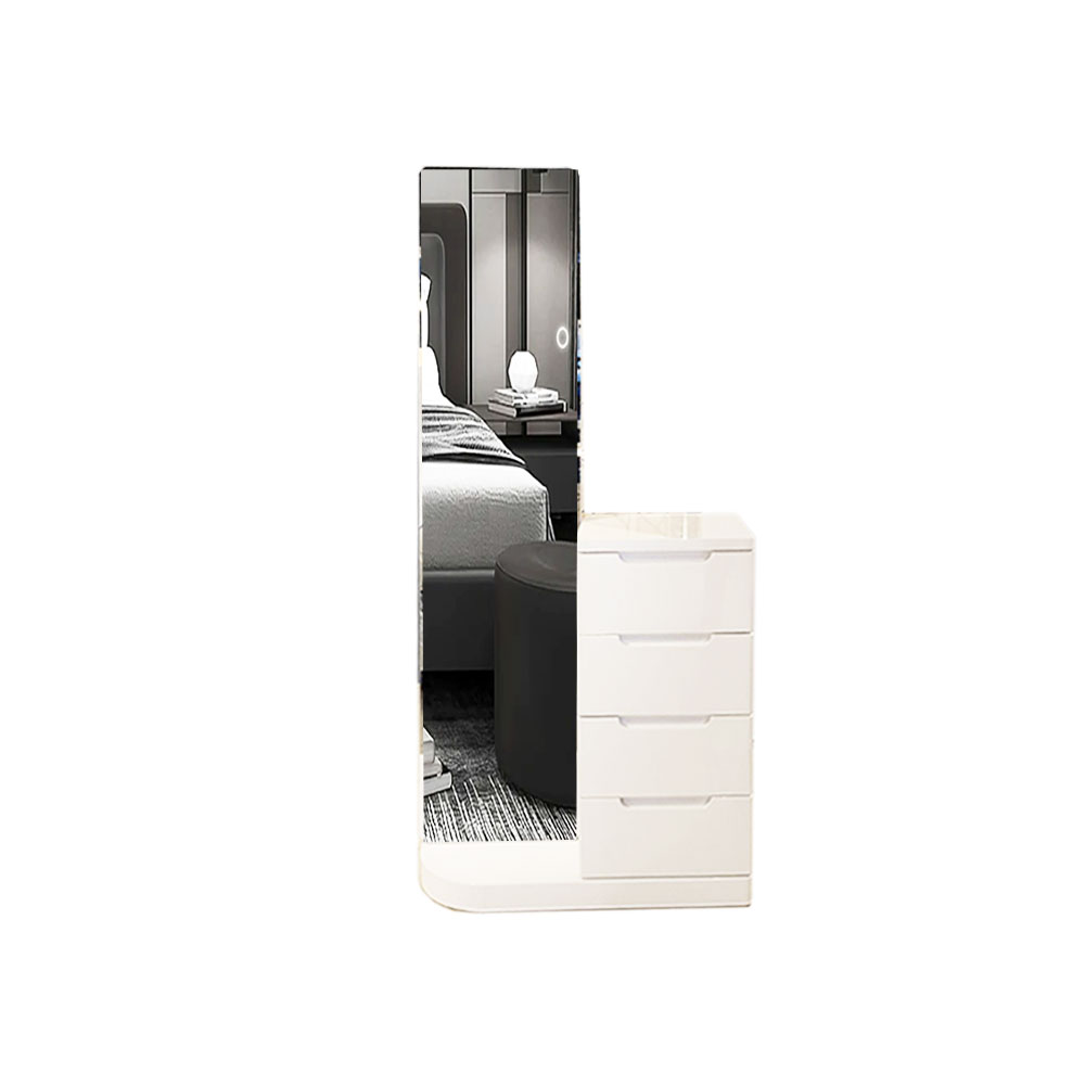 39308 DESSING TABLE SQURE BS-1314D WHITE