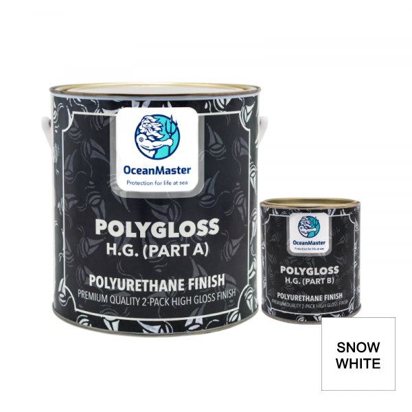 14461 OM POLYGLOSS SNOW WHITE 3LTR W/ HARDNER 1LTR