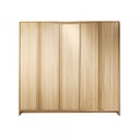 61022 WARDROBE 5DOOR SGY WD150 KATHULT COLD