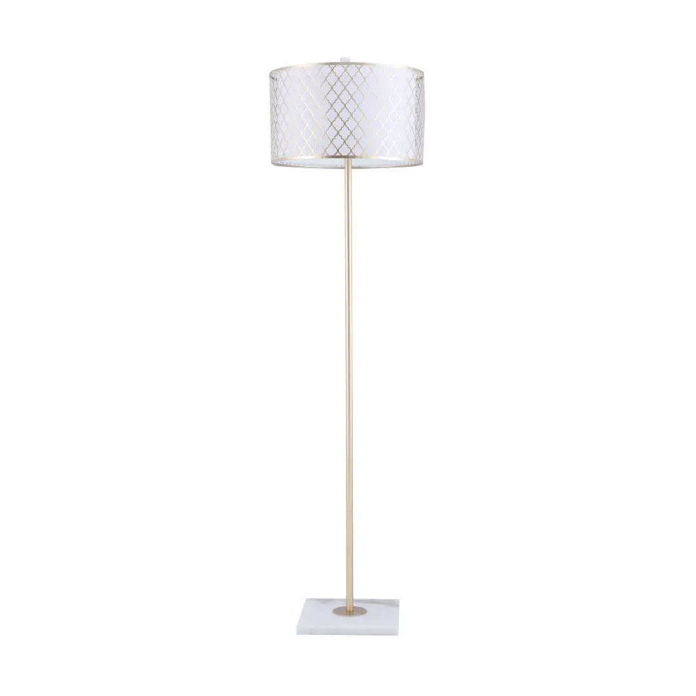 61119 AVIANNA FLOOR LAMP D39XH149CM. WT/GD    