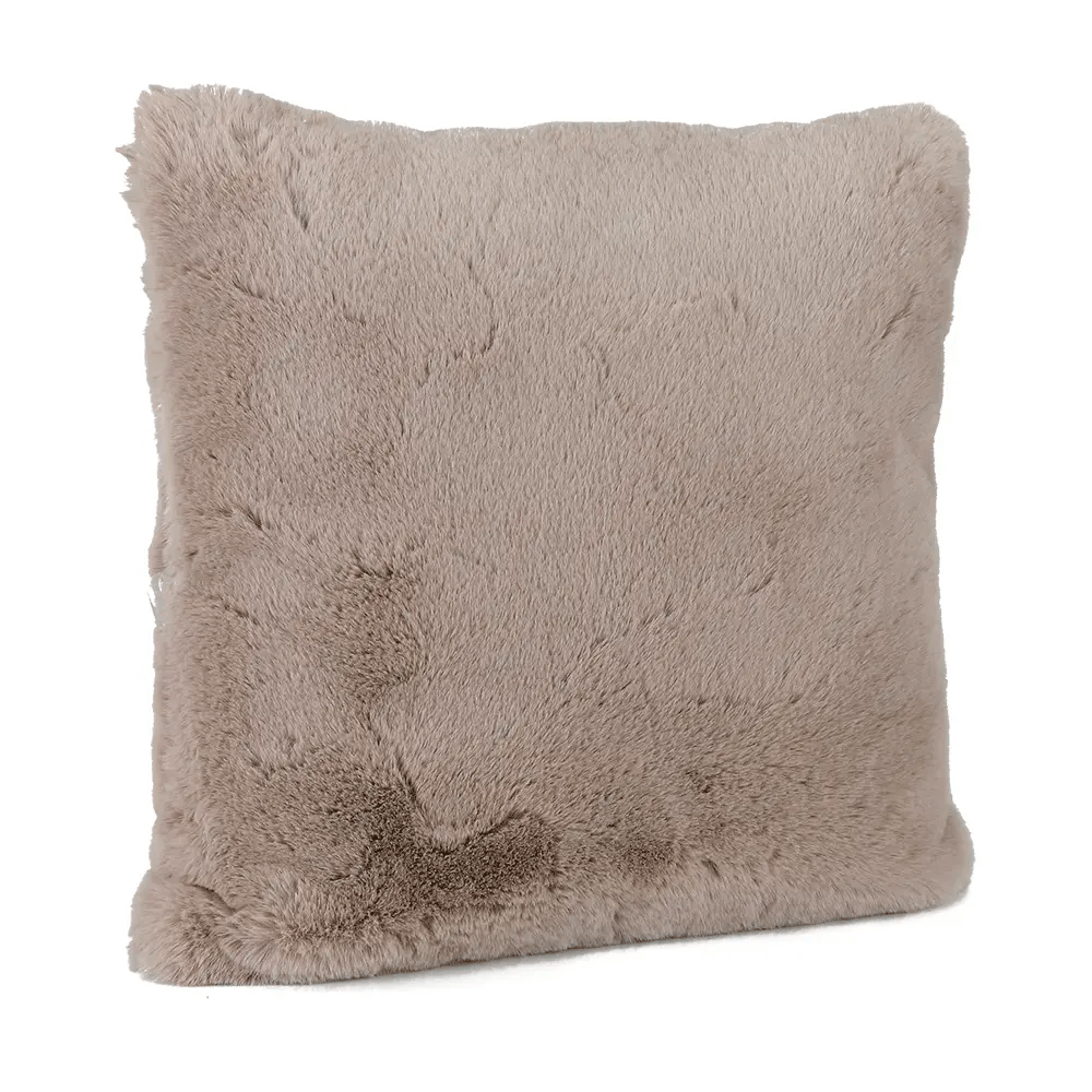 61124 LUXU-RABBY CUSHION 45X45CM BE           