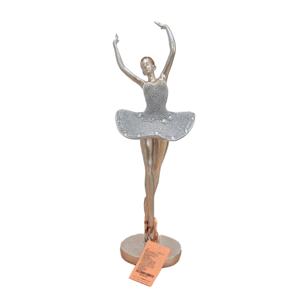 61132 ELLEEN BALLERINA SCULPTURE 17" SV       