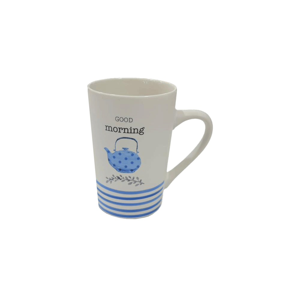 61164 WENN MUG 380ML WT/BL                  