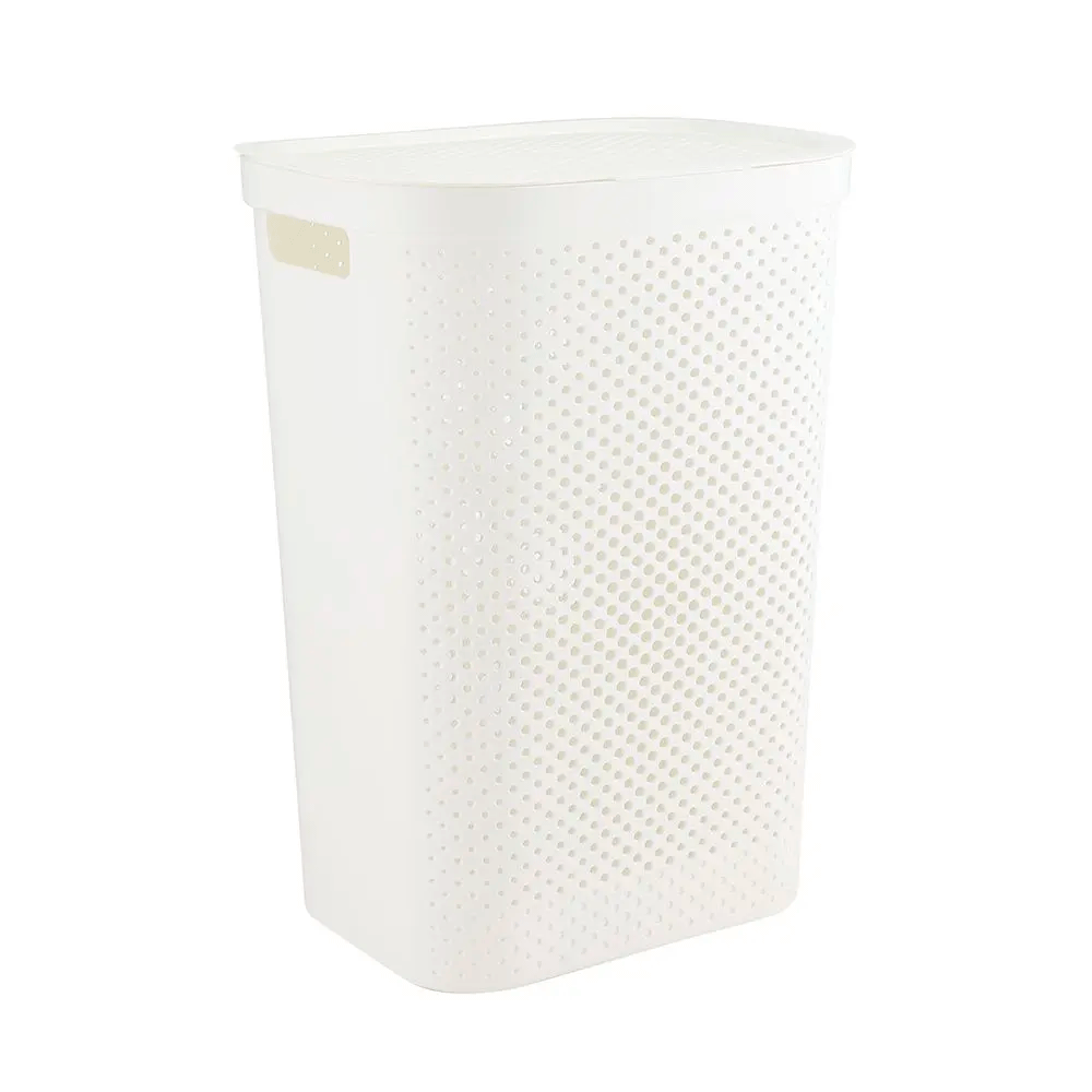 61172 NOVAL 58L LAUNDRY BASKET 44X35X58 WT    