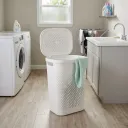 61172 NOVAL 58L LAUNDRY BASKET 44X35X58 WT    