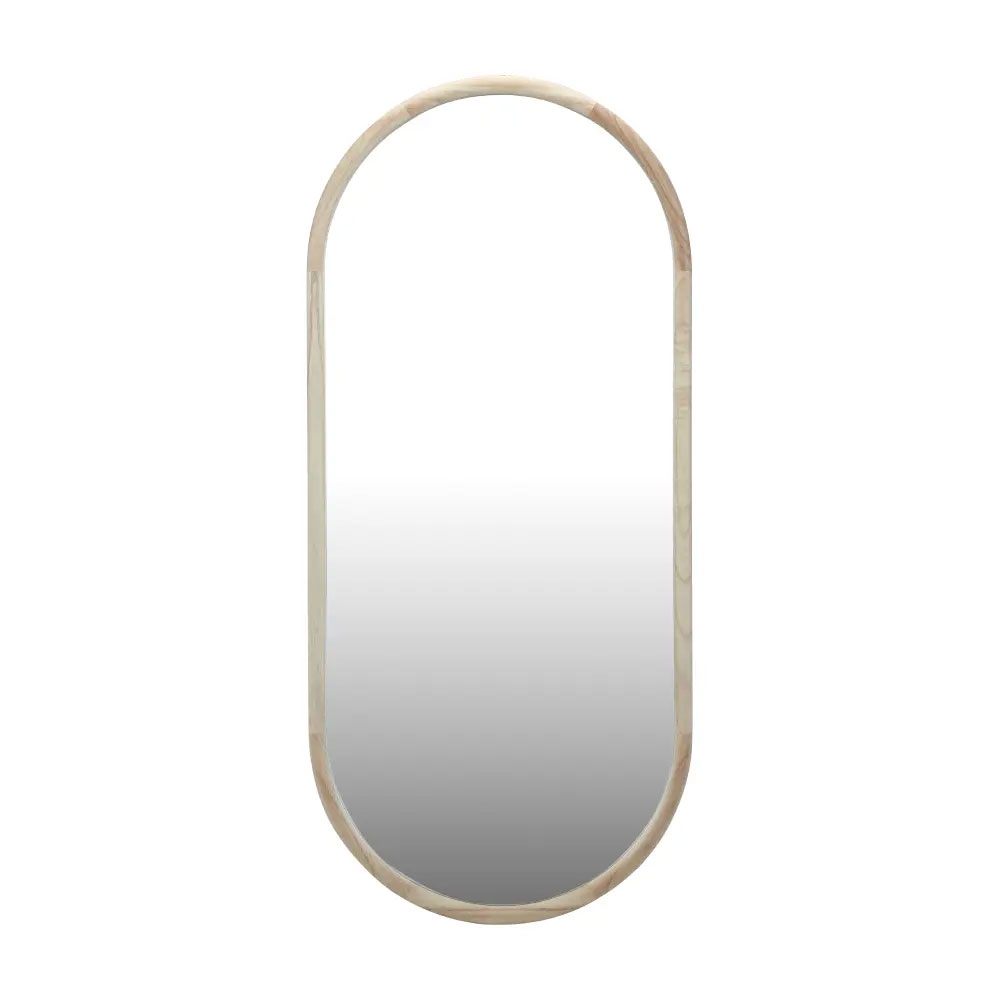 61190 COCO OVAL WALL MIRROR 55X121 NT         