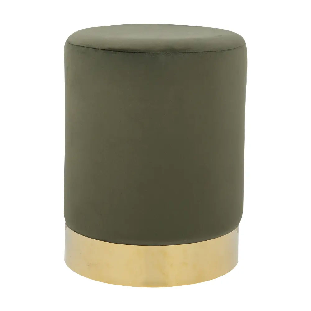 [61200] 61200 LYNN FABRIC STOOL GN                    