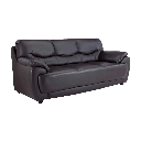 42268 BOBBY/L PVC 3/S SOFA DBN                