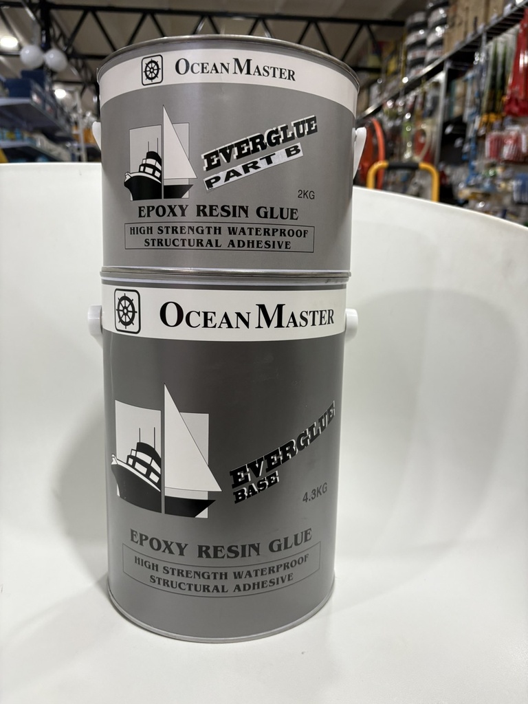 33075 OM EVERGLUE EPOXY GLUE 4.30KG + 2KG 