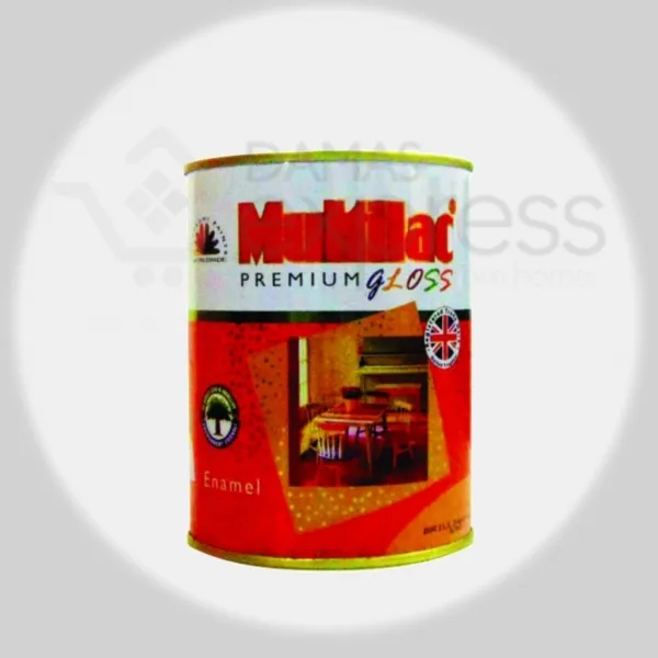 [15745] 15745 MULTILAC GLOSS ENAMEL PAINT BLACK 1 LTR