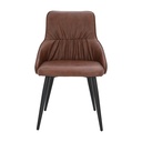 40388 TOVE DINING CHAIR BK/BN 