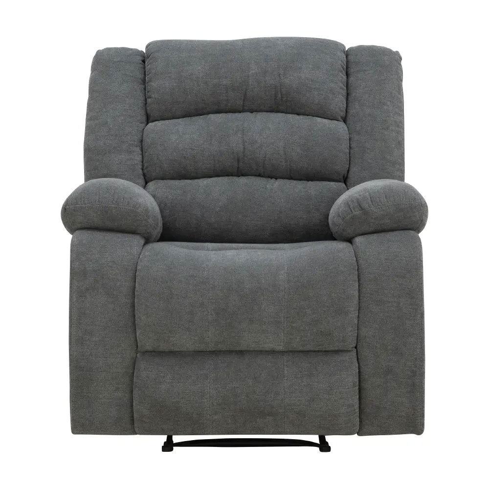42447 JAYDEN FABRIC MANUAL RECLINER 1/S GY 