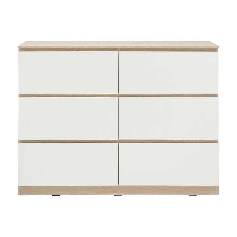 [40404] 40404 VOW-P CHEST OF 6 DRAWERS LO15/WT 