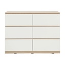 40404 VOW-P CHEST OF 6 DRAWERS LO15/WT 