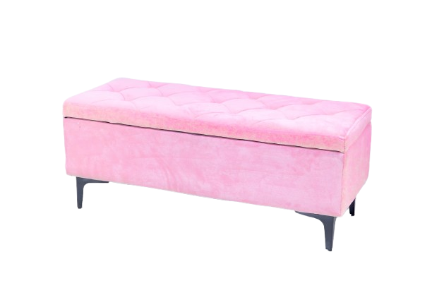 63567 STOOL PINK FABRIC  OC-032 