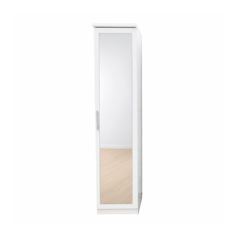 63600 WARDROBE 1DOOR 1 DRAWER W/MIRROR GV PT11A 