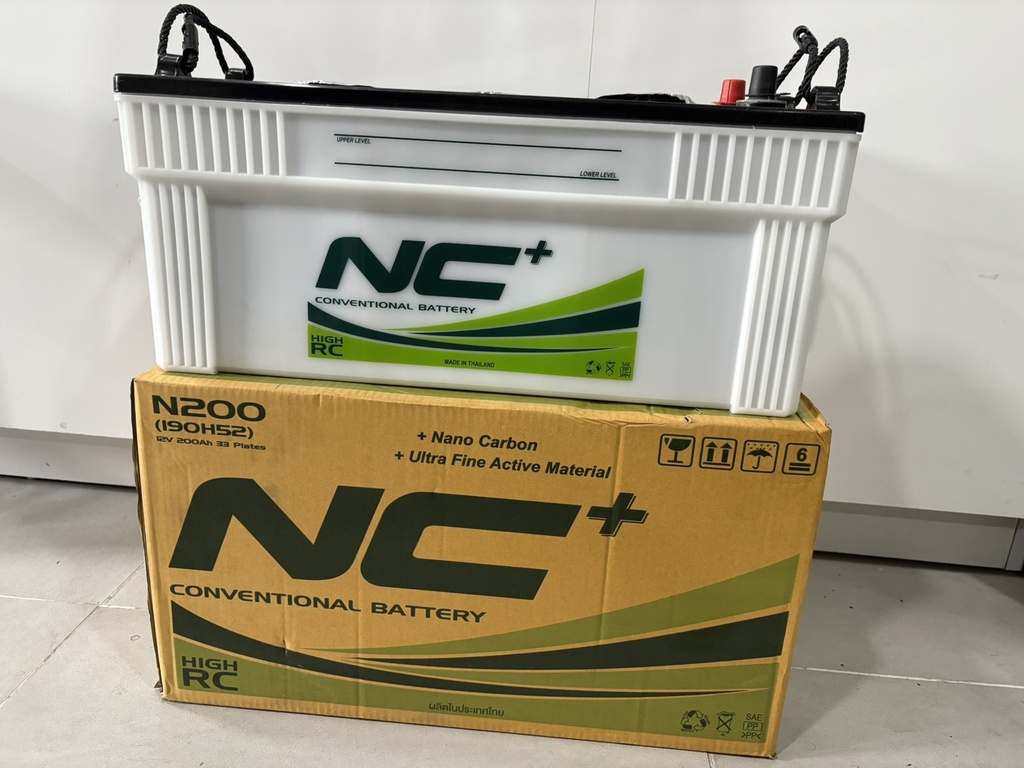 22368 NC BATTERY 12V 200AMP (N200)  
