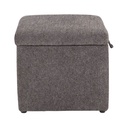66516 BERIN FABRIC STOOL TM1605-2403 DGY      