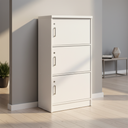 63623 STORAGE CABINET 3 DOOR - SUPER WHITE 1.2X0.6X.42M - GV 3616(LO) 