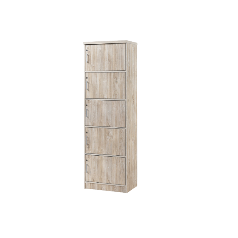 63625 STORAGE CABINET 5 DOOR  (W/LOCK) - SILTY SAND 1.91X0.6X.41M - GV 5616(LO) 