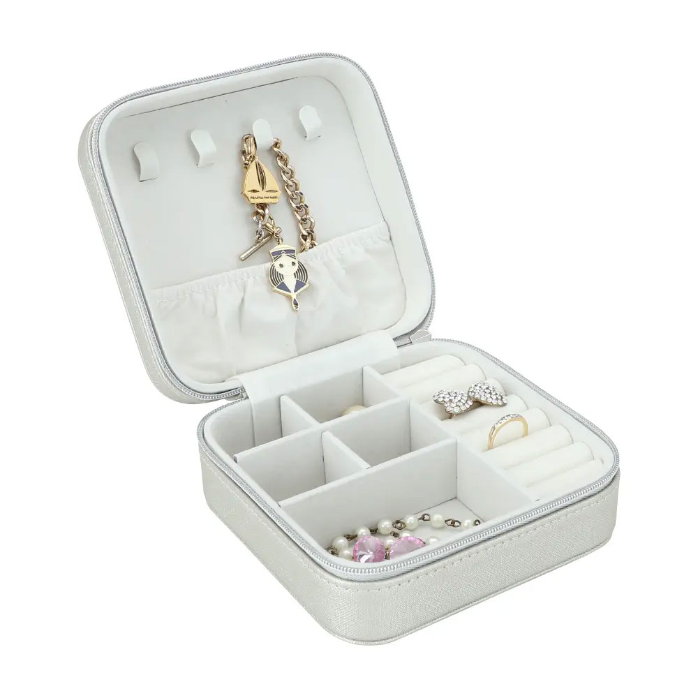 66529 JEWEN JEWELRY CASE 12.7X12.7CM SV