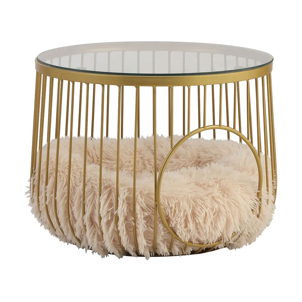 66539 MITZI COFFEE TABLE+PET BED GD