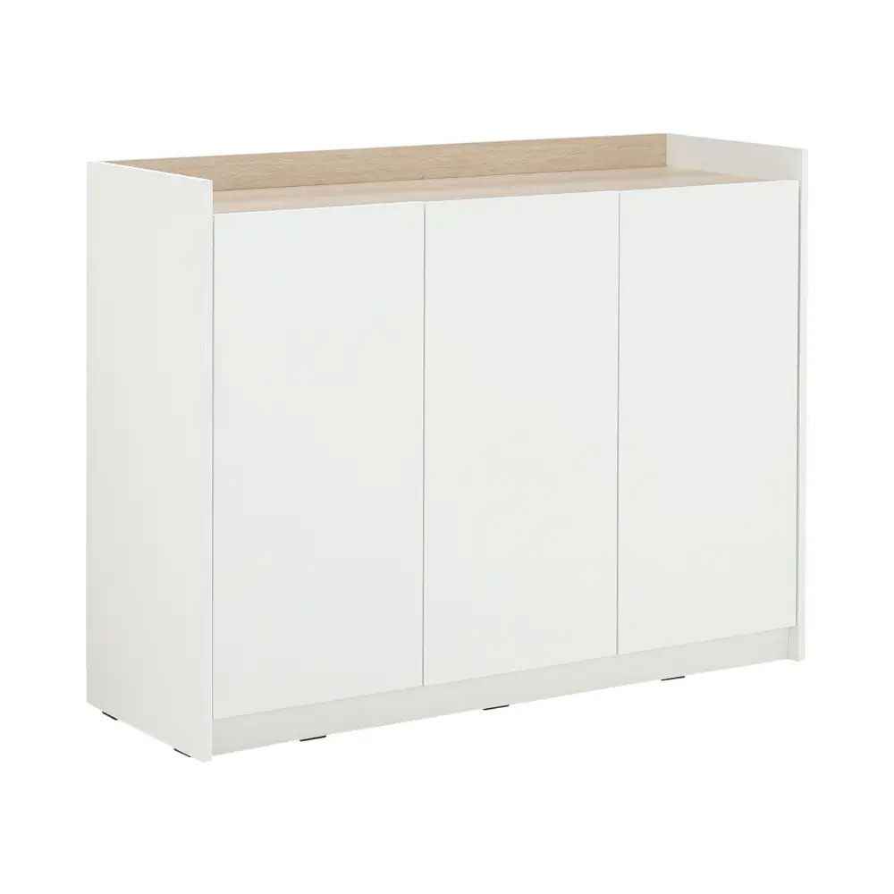 66548 TOMS SHOE CABINET 3DR. 120CM WT/LO15