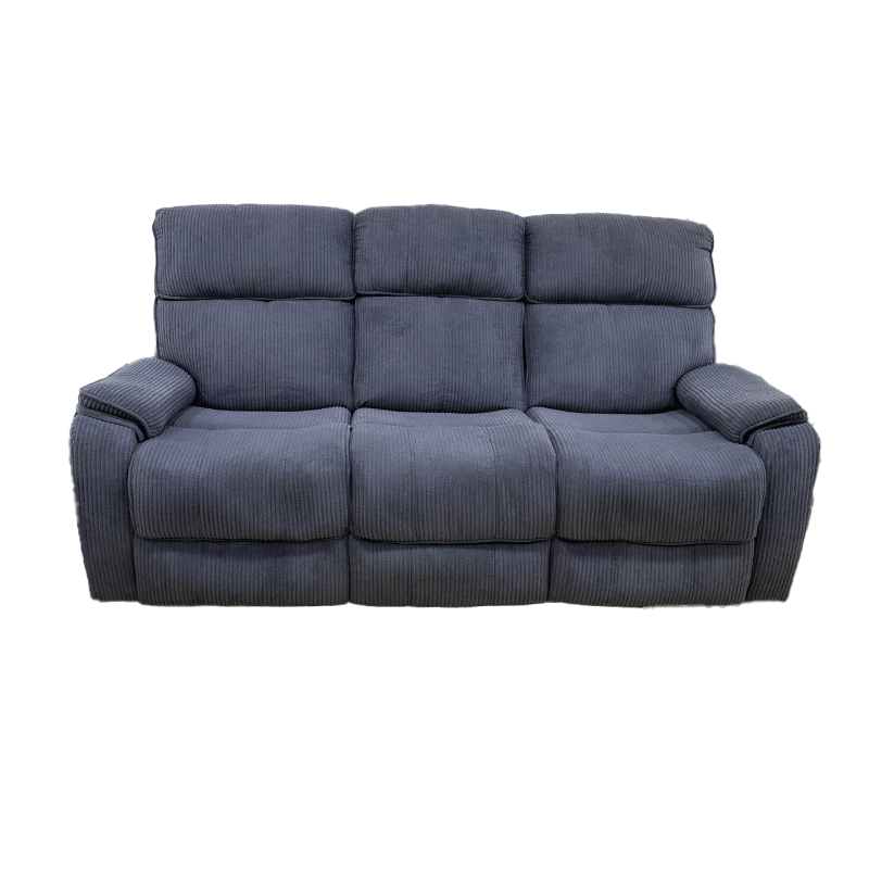 [63650] 63650 RECLINER SOFA 3S LVST 6037-3RR GREY 2207-19 