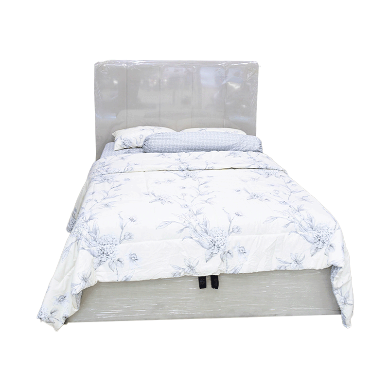  68229 BED #A101D 5FT FABRIC BEIGE 