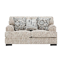 66557 WESTMINSTER FABRIC SOFA 2/S BE, EASY CLEAN UPHOLSTERED,RUBBER WOOD LEGS 